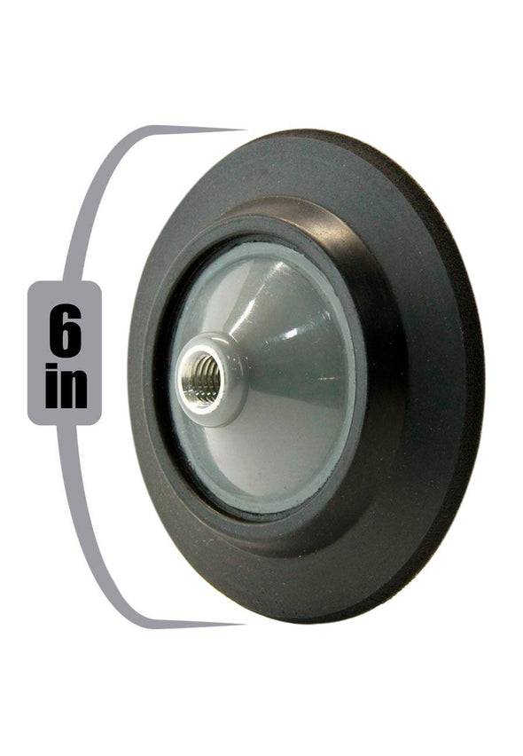 Backing Plate Flex 6" (Available in two treads 5/8" and 14 mm.)