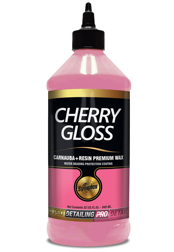 Cherry Gloss Carnauba + Resin Premium Wax / Moderate Protection 3-4 months
