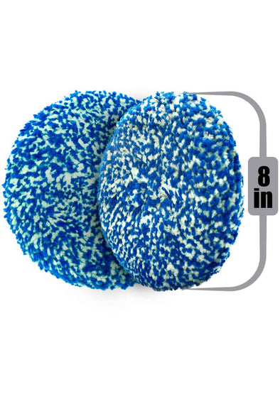 Pad Extreme 100 % Wool Twisted Double Sided 8" inches